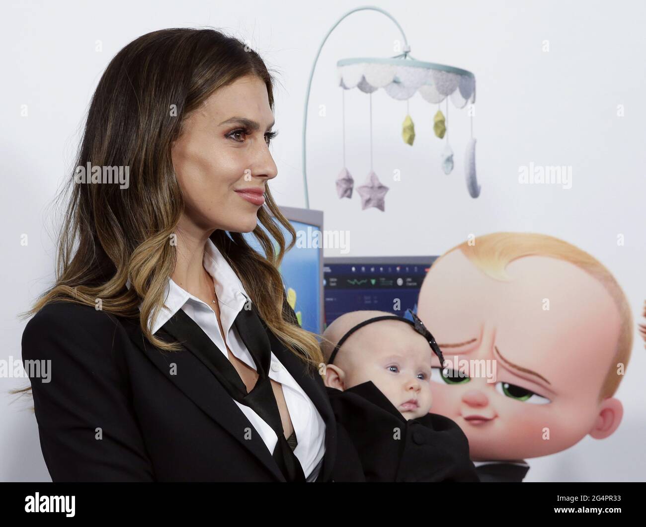 New York, United States. 22nd June, 2021. Hilaria Baldwin and daughter