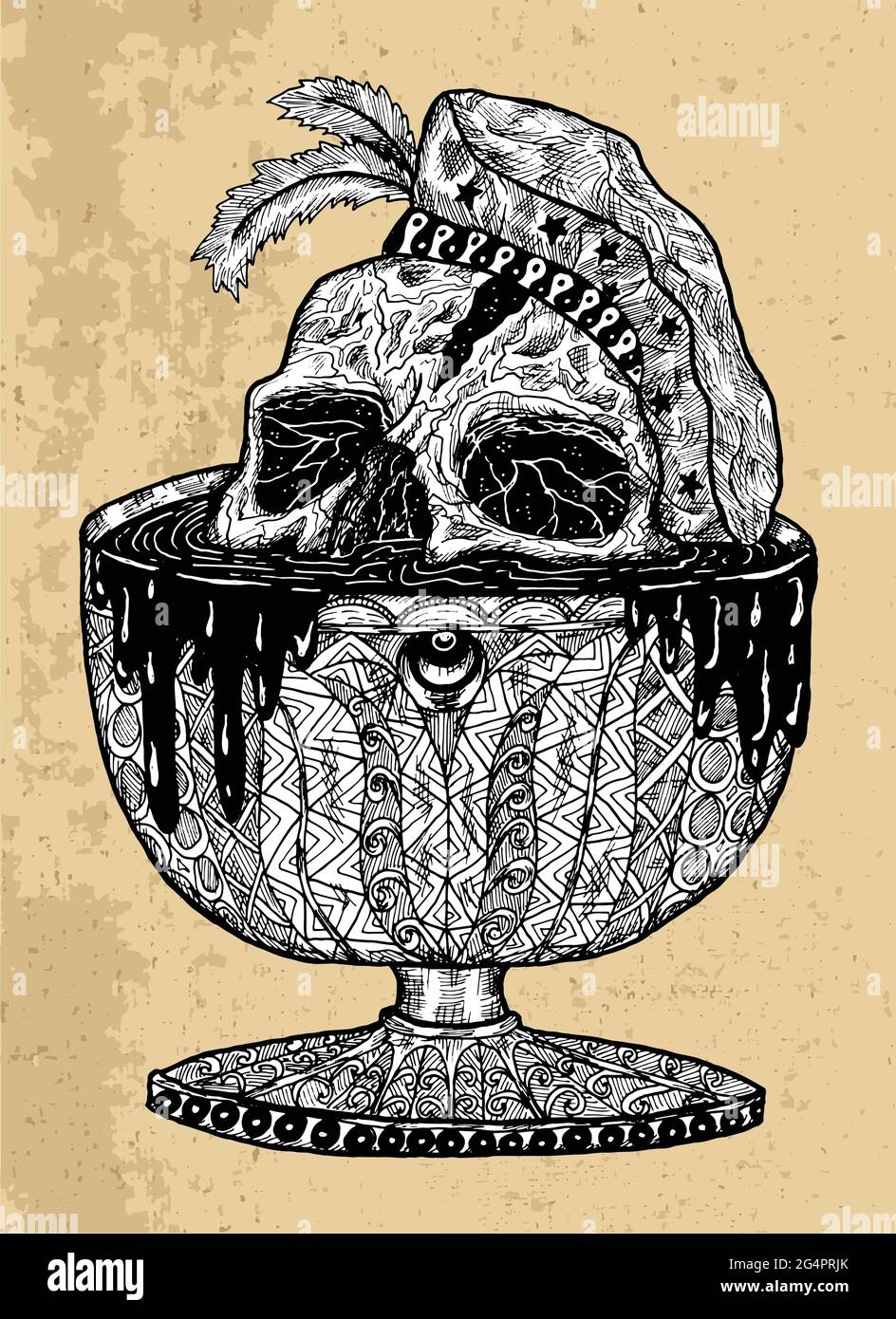 Chalice Cup Drawing