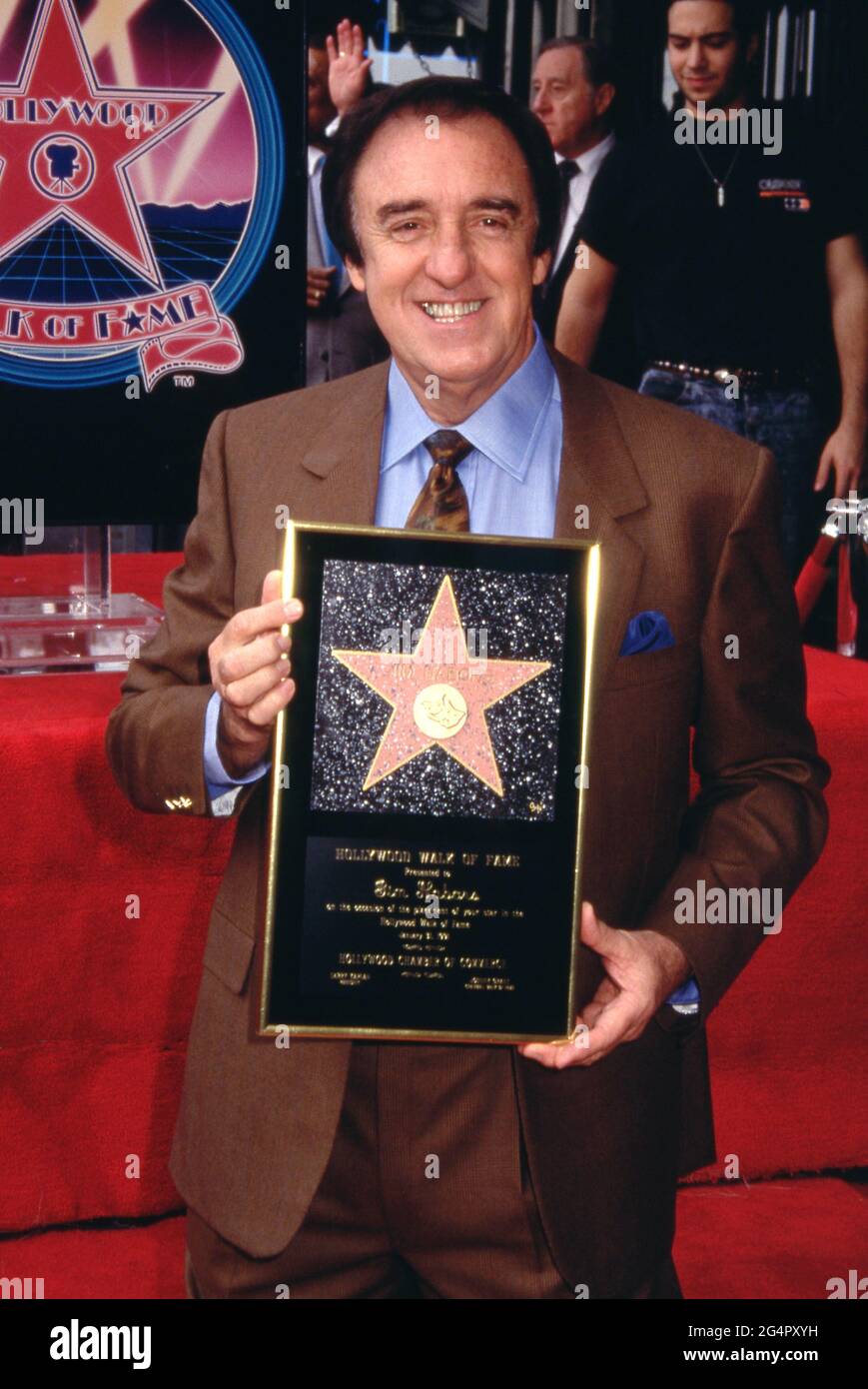 Jim Nabors at his Hollywood Walk Of Fame Ceremony on January 31, 1991