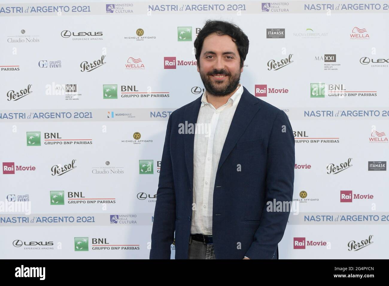 Matteo Rovere Rome, Italy. 22nd June, 2021. Matteo Rovere attends I Natsri D'Argento ...