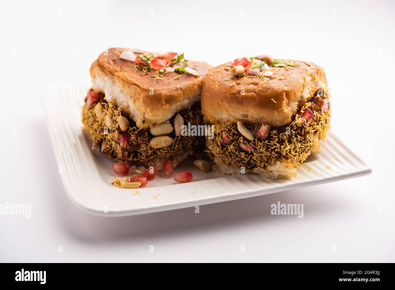 Dabeli, kutchi dabeli or double roti is a popular snack food of India ...