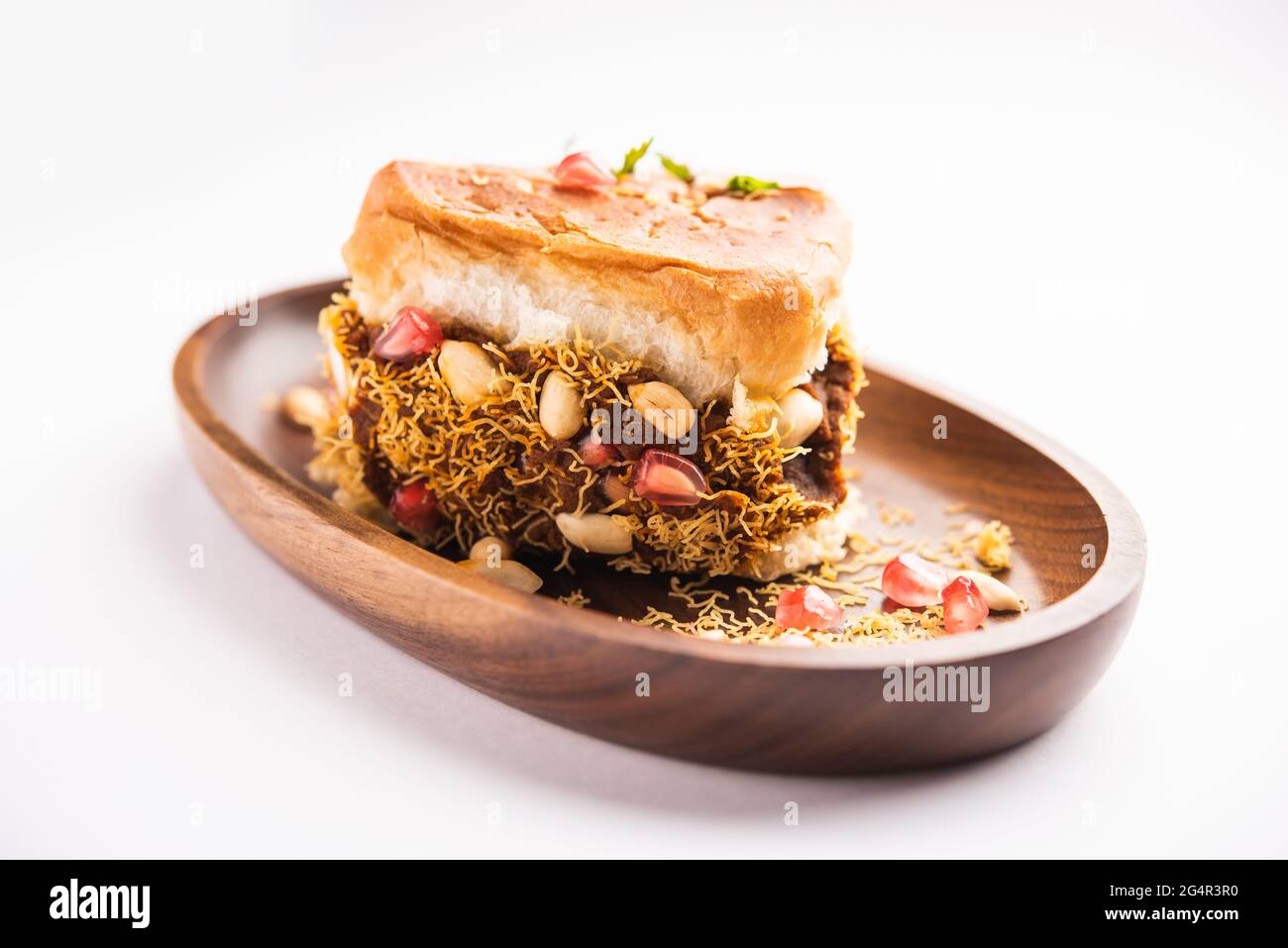 Dabeli, kutchi dabeli or double roti is a popular snack food of India ...