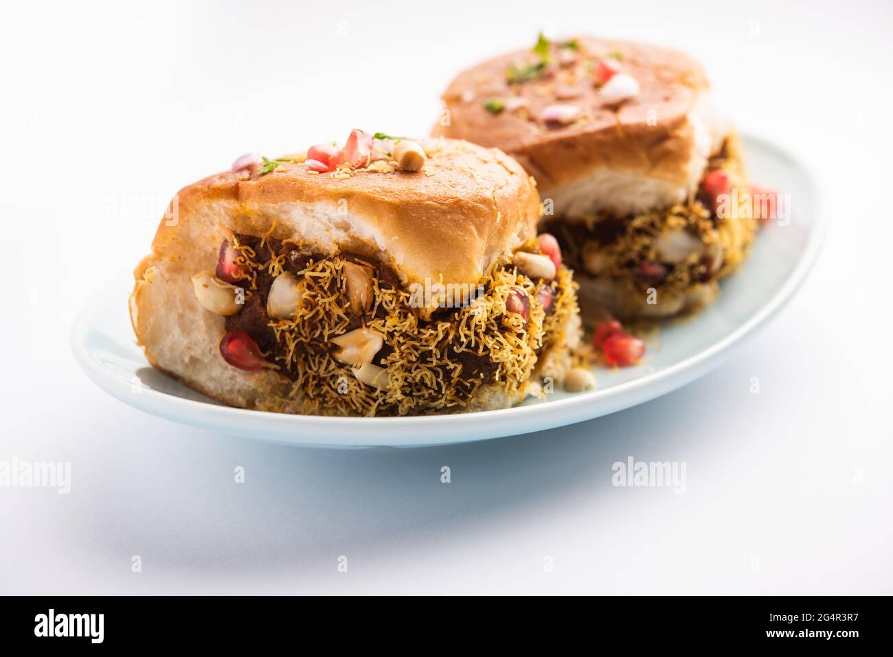 Dabeli, kutchi dabeli or double roti is a popular snack food of India ...