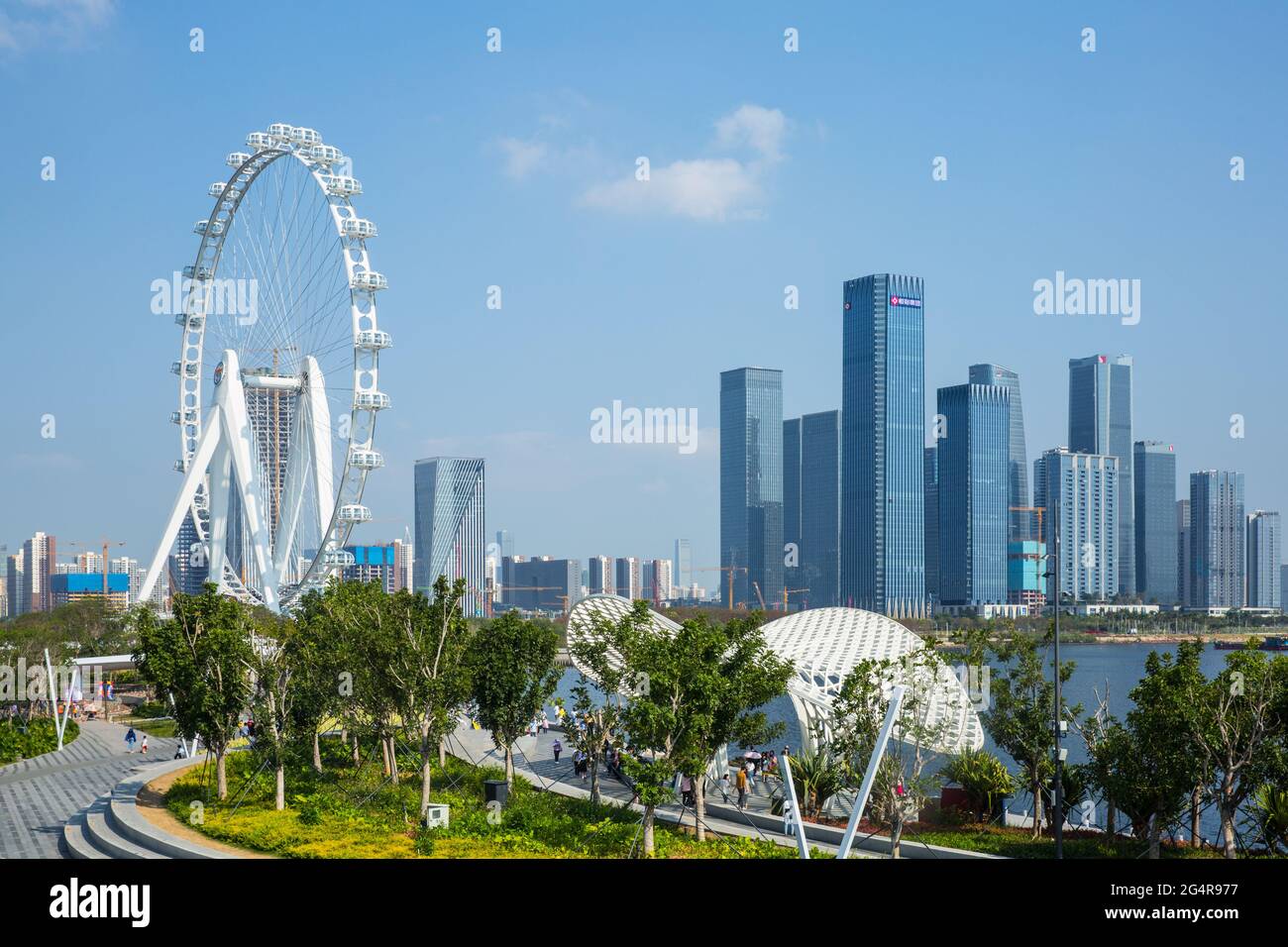 Guangdong province shenzhen sea area before Stock Photo - Alamy