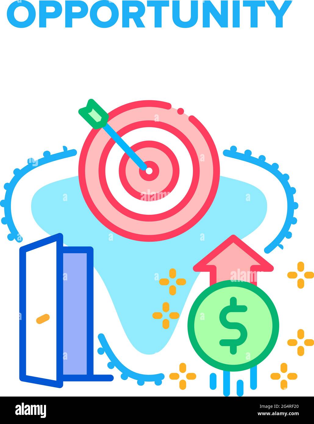 Opportunity Vector Concept Color Illustration Stock Vector Image & Art ...