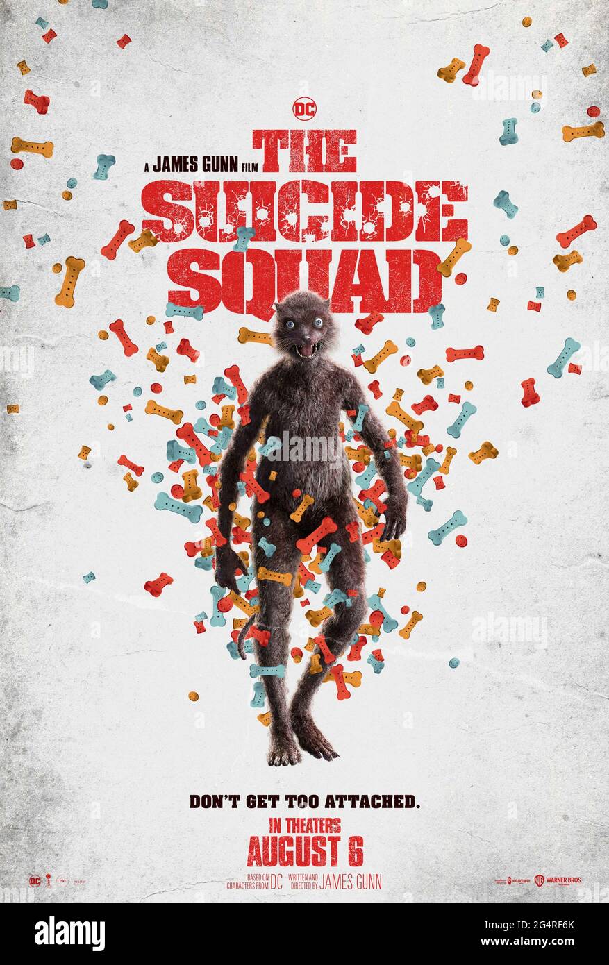 The Suicide Squad (2021) directed by James Gunn and starring Sean Gunn as Stock Photo