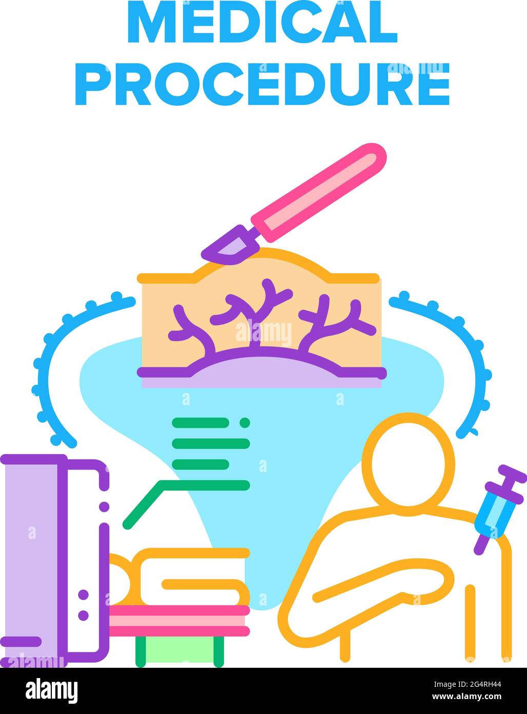 Vaccination operation Stock Vector Images Alamy