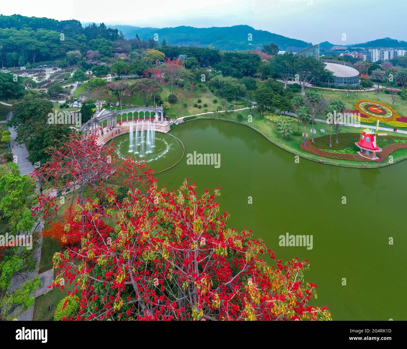 The luhu park in yuexiu district of guangzhou in guangdong province Stock Photo