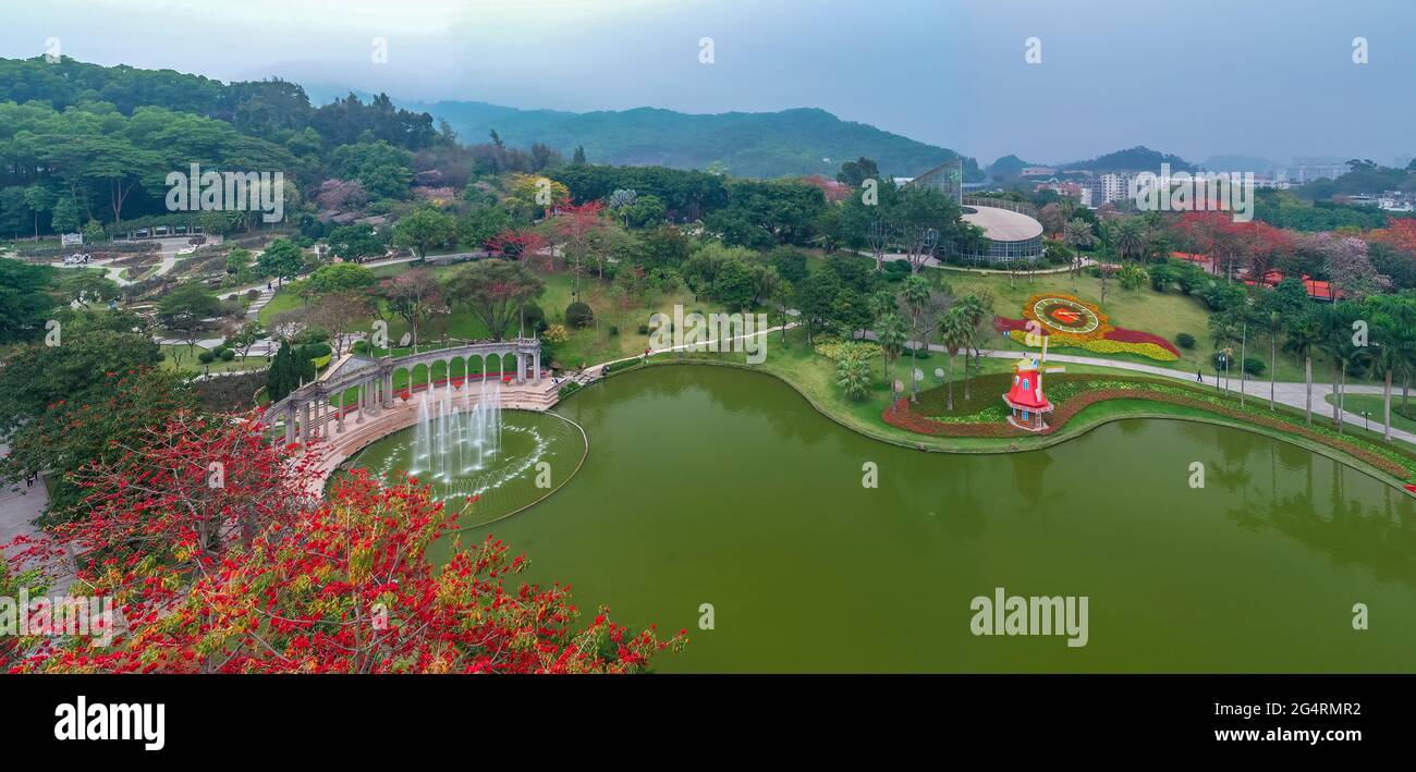 The luhu park in yuexiu district of guangzhou in guangdong province Stock Photo