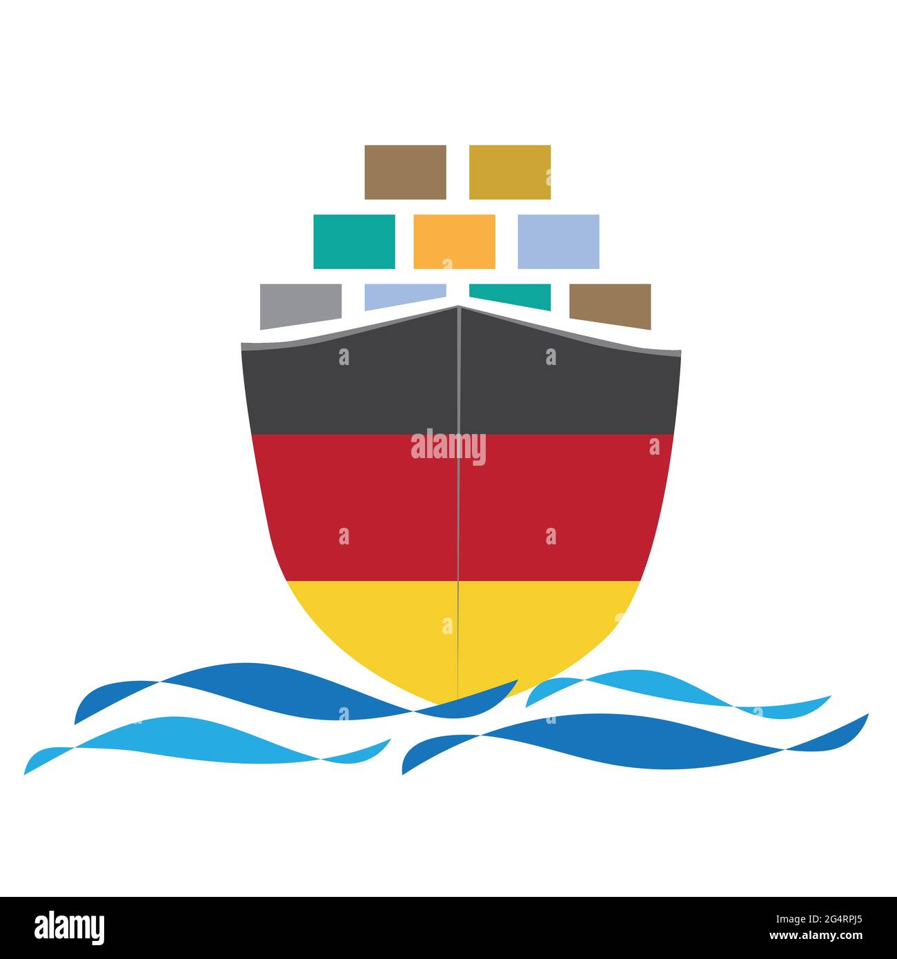 German transport vessel Stock Vector Images Alamy
