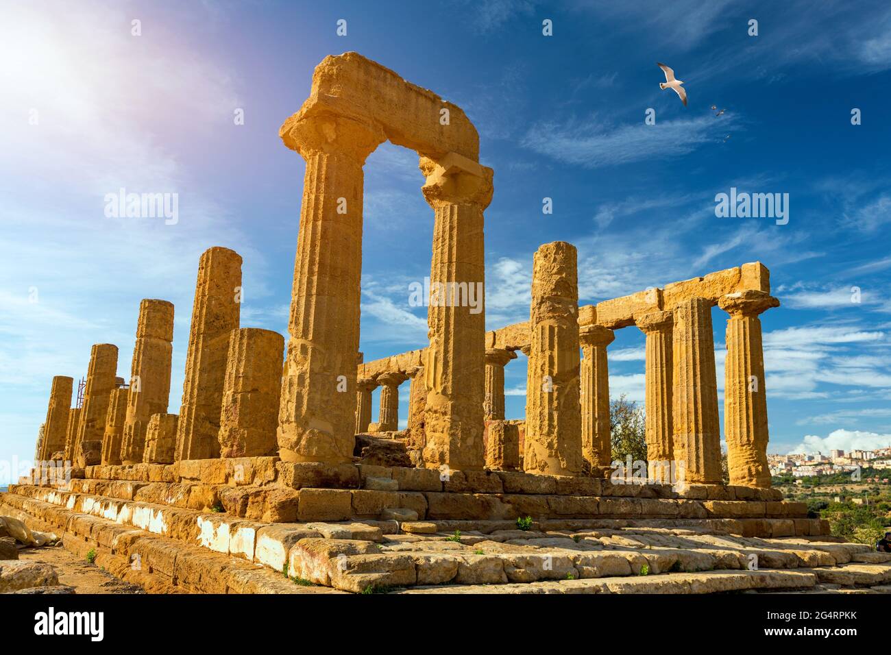 Agrigento - Sicily, Italy, Sicily, Italy: Temple of Juno - …