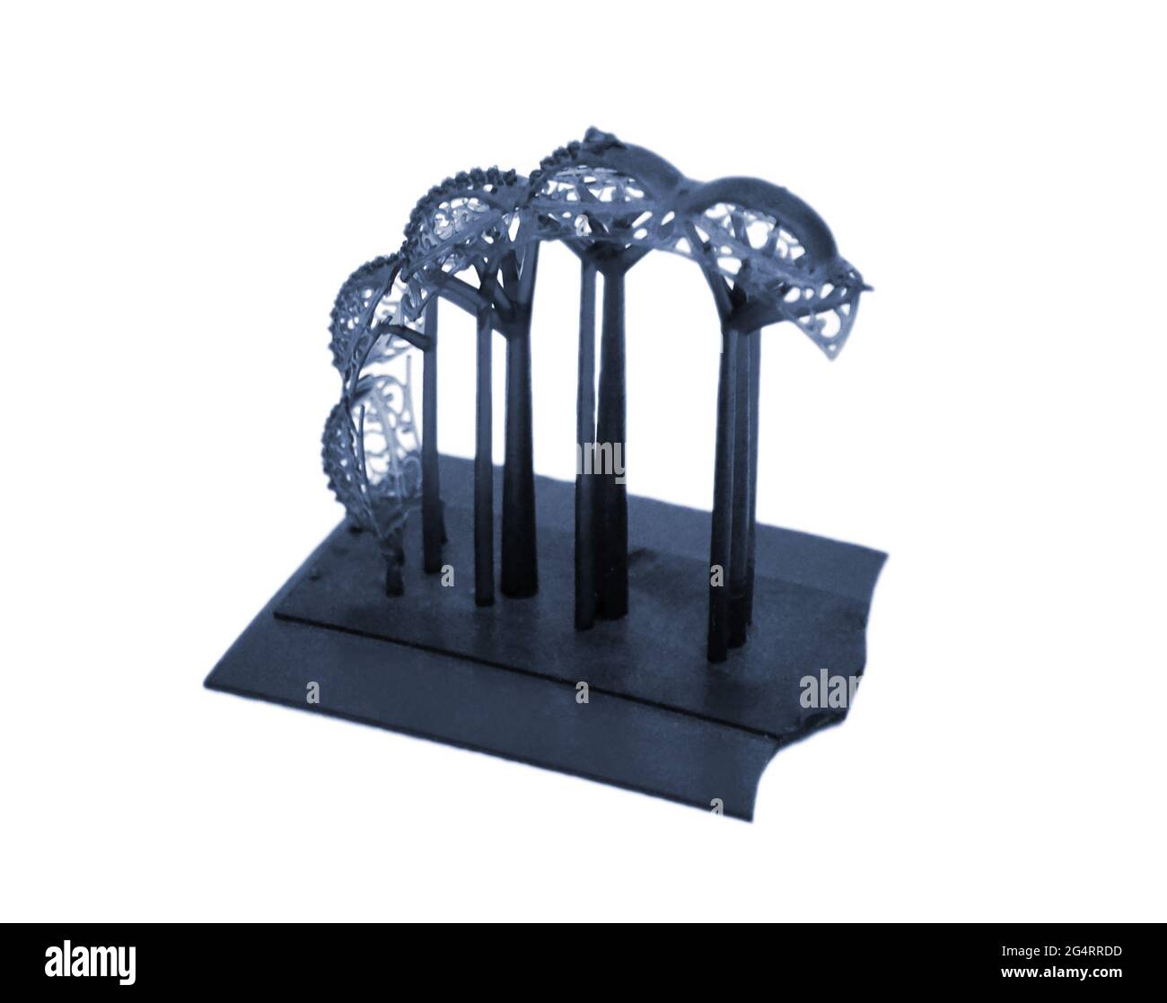Objects printed by 3d printer Isolated on white background Stock Photo ...