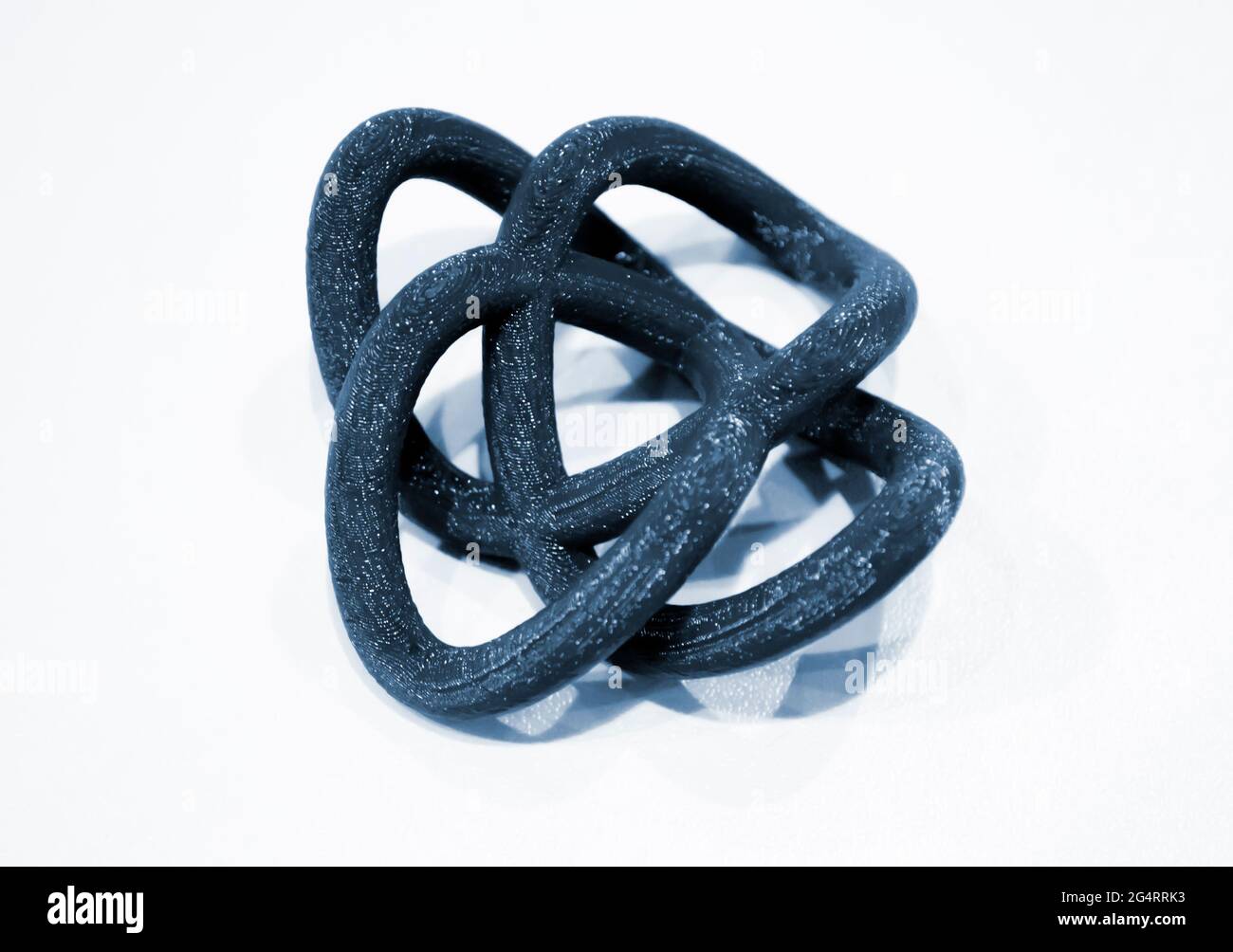 Objects printed by 3d printer Isolated on white background Stock Photo ...