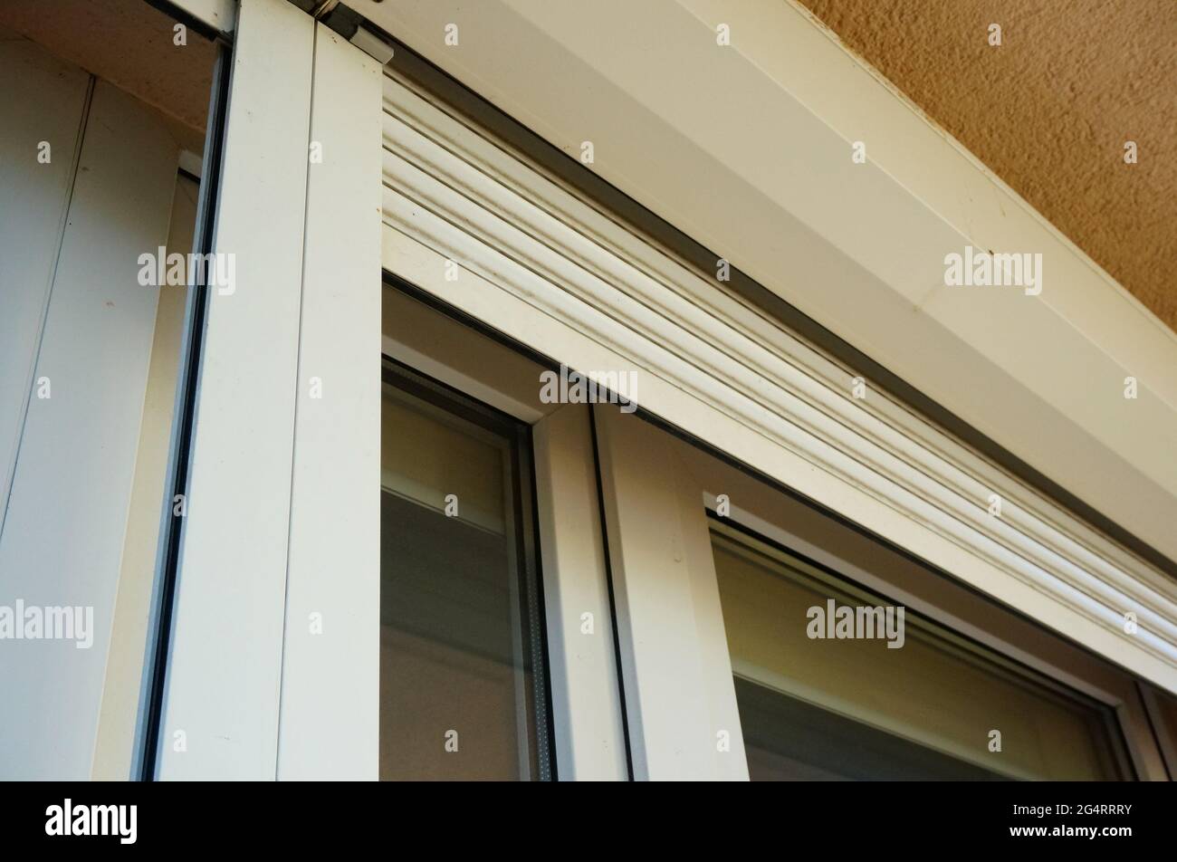 Window roll of a domestic  home Stock Photo