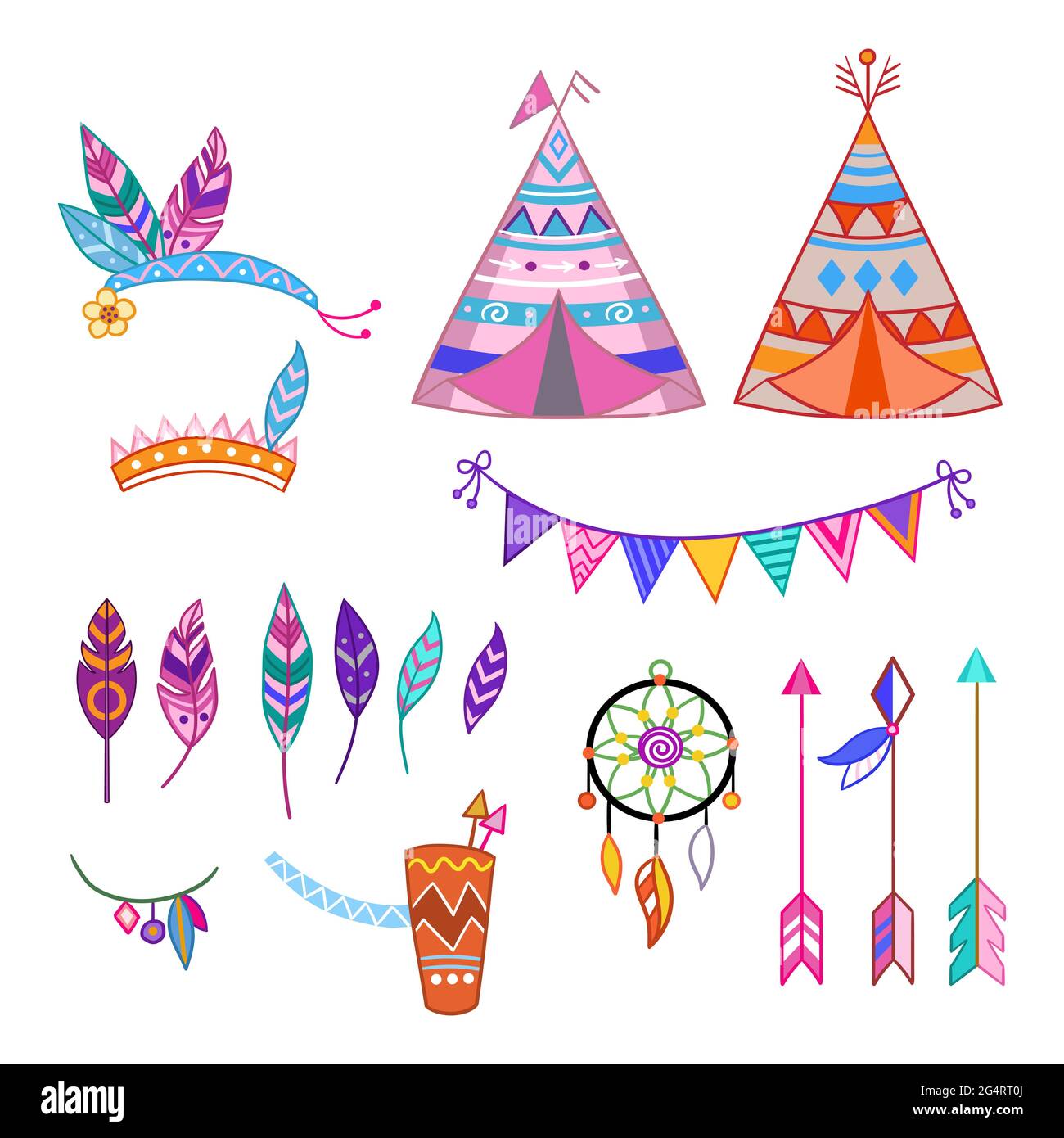 Flat woodland set Stock Vector Images Alamy Flat woodland set Stock Vector Images Alamy