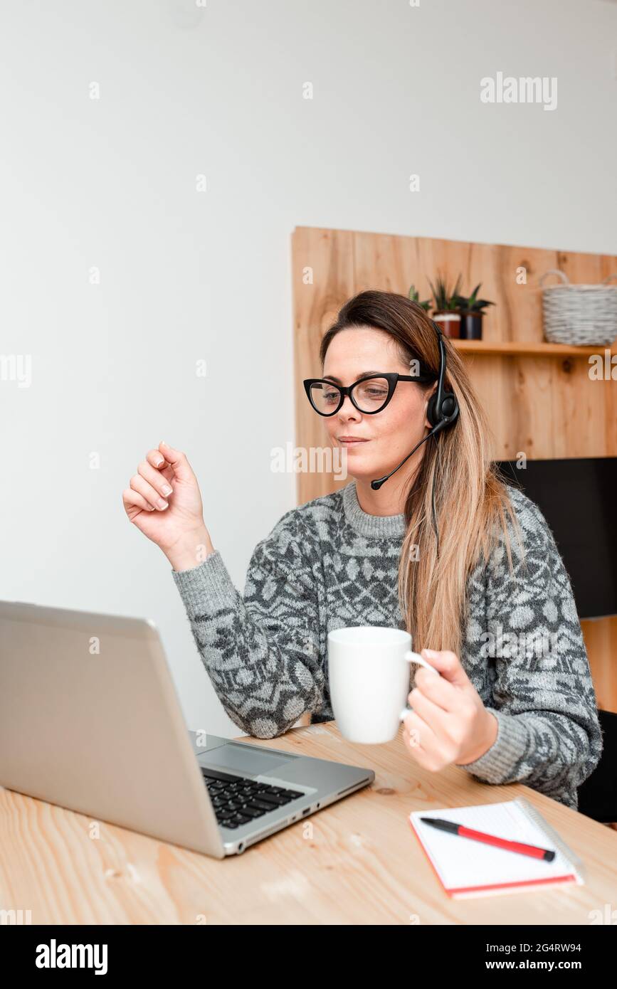 Attending Online Meeting, Creating New Internet Video, Playing Video Games, Podcast  Listening, Learning New Things, Casual Web Surfing Browsing Stock Photo -  Alamy