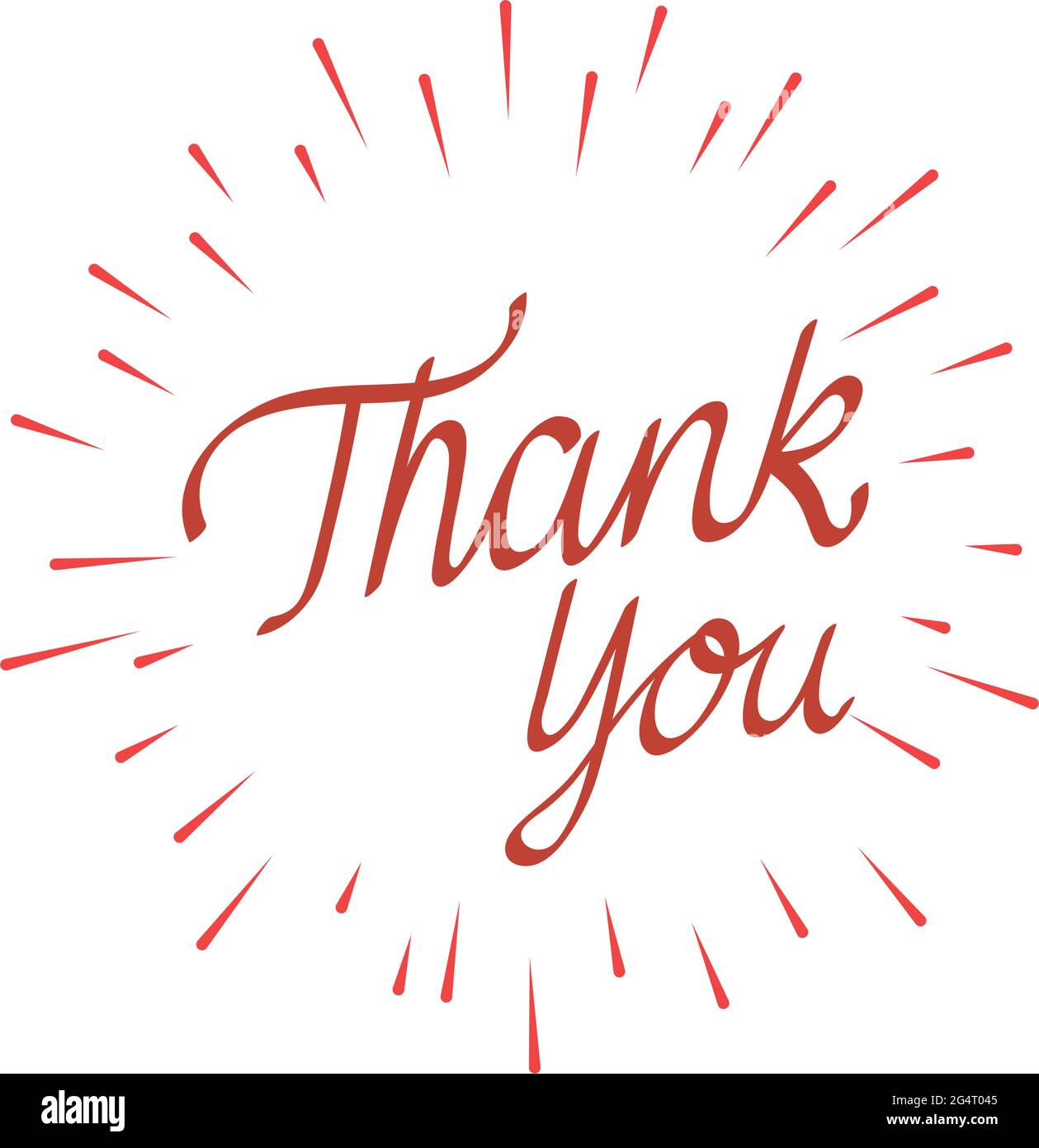 thank you calligraphy Stock Vector Image & Art - Alamy