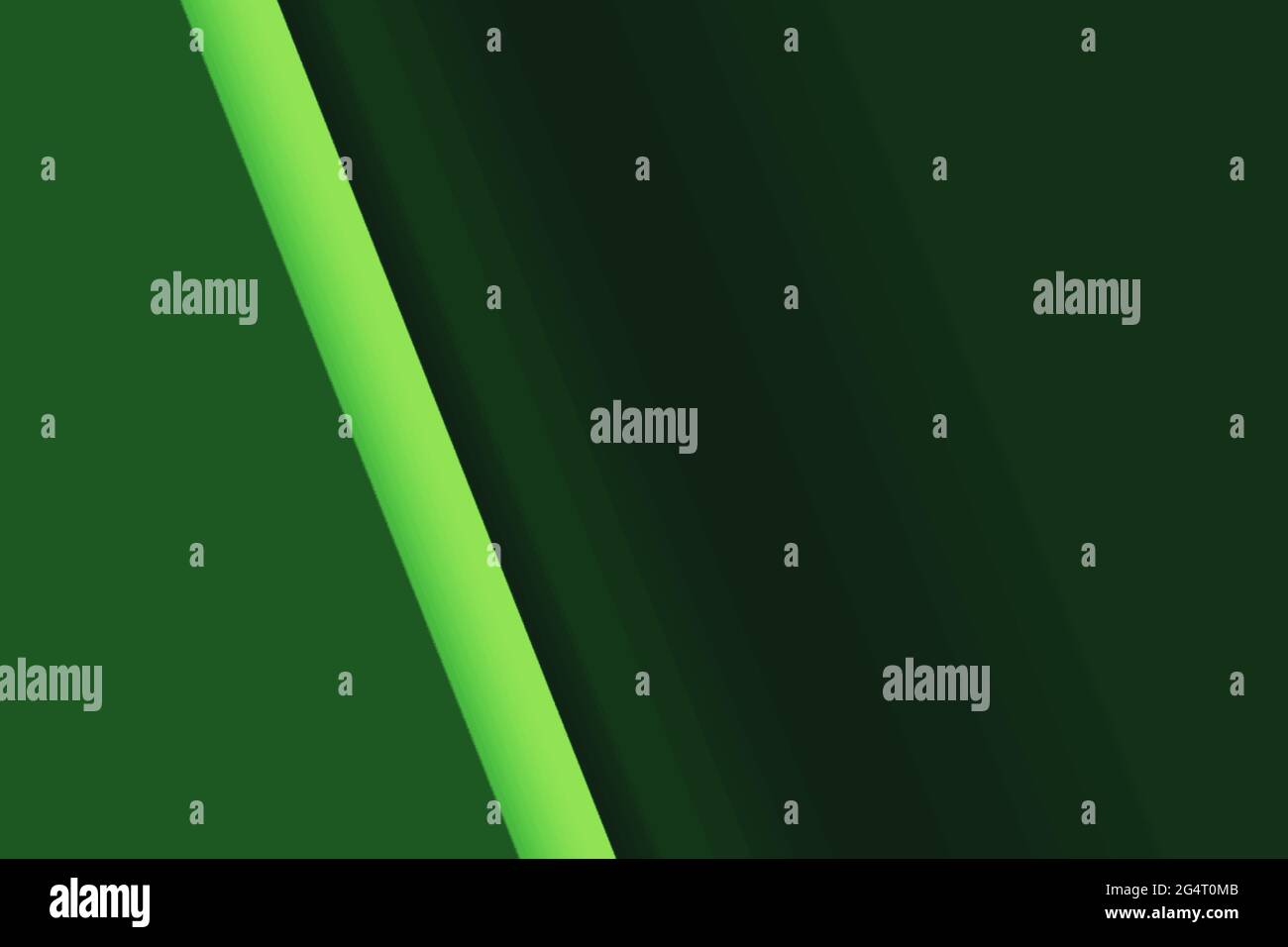 Abstract light green tube on a dark green background Stock Photo Alamy