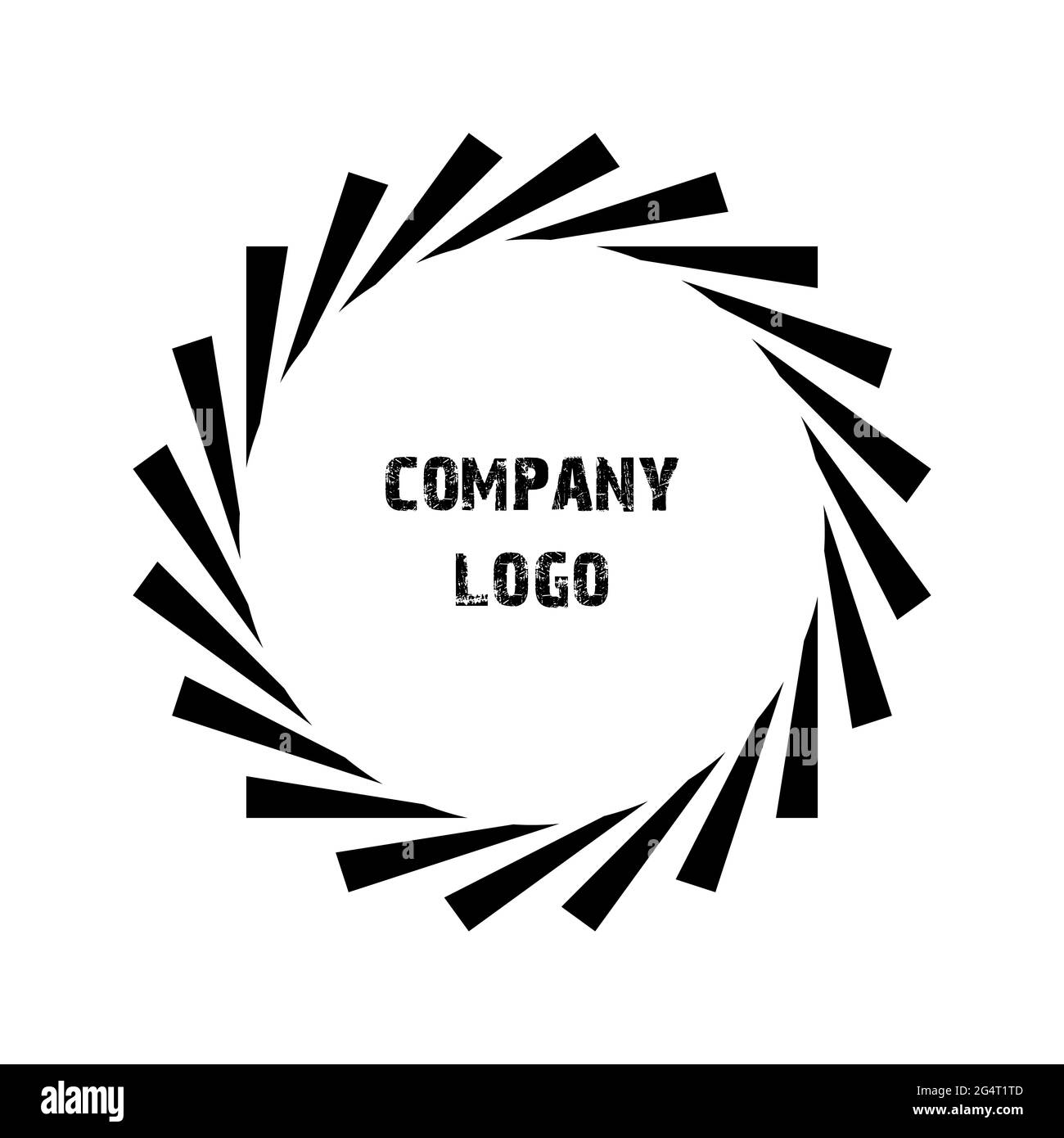 Vertical logo Black and White Stock Photos & Images - Alamy