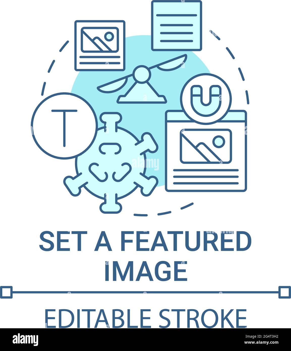 Featured art Stock Vector Images - Alamy