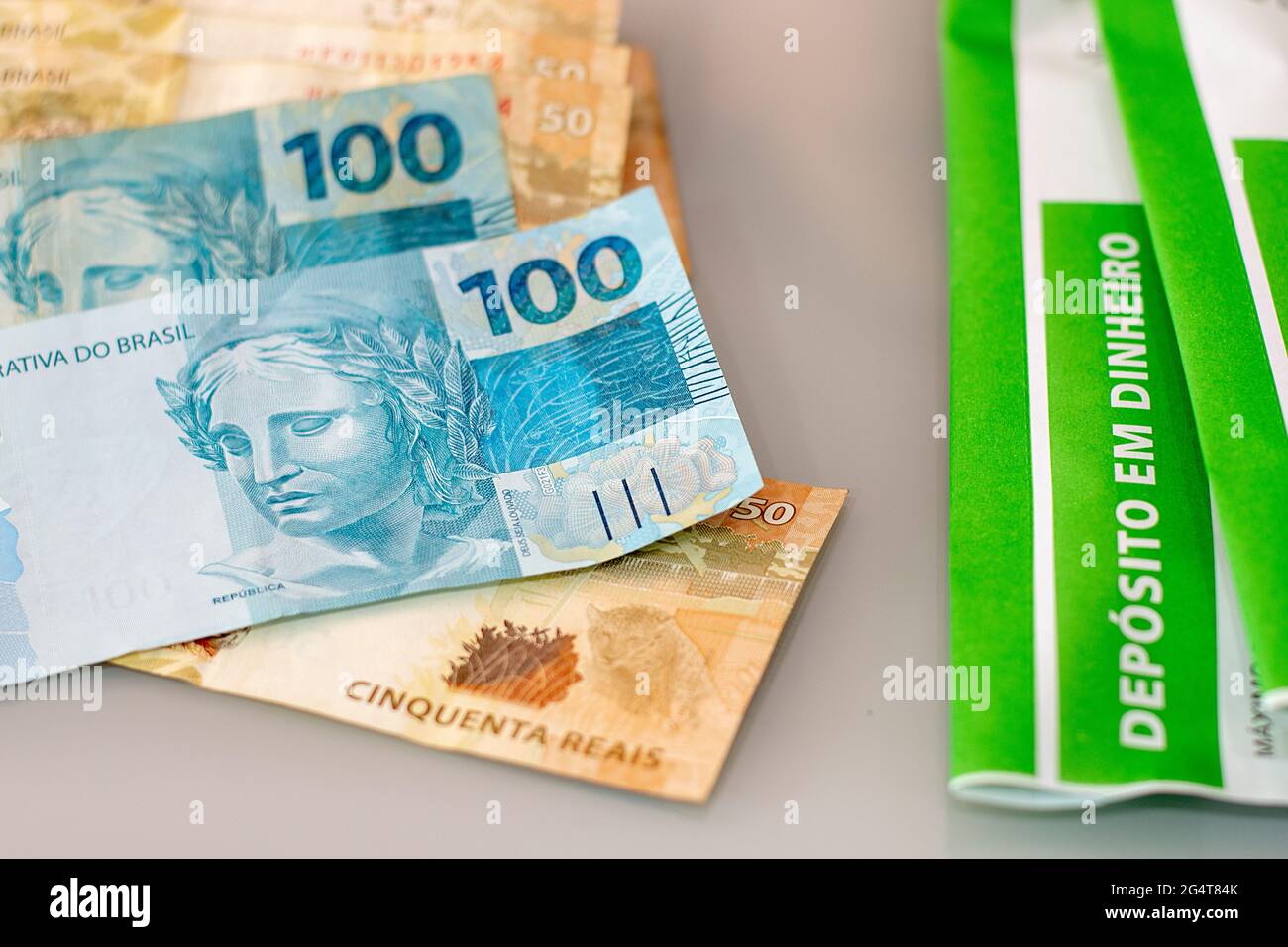 Photographic composition with Real - Brazilian Money Stock Photo - Alamy