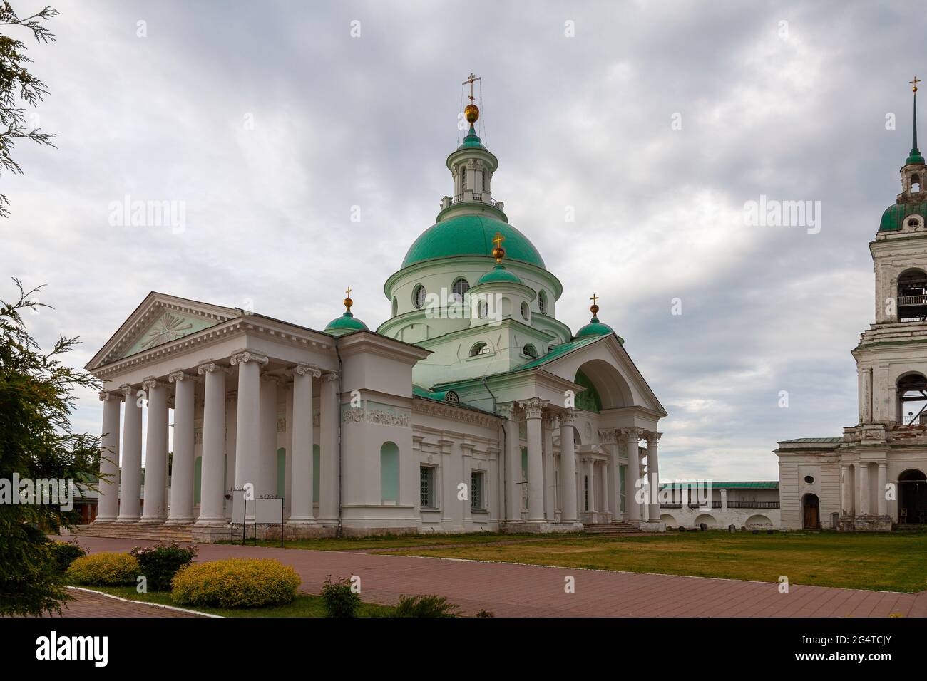 Spaso-Yakovlevsky Dimitriev Monastery in Rostov the Great. Yaroslavl region, Russia. Stock Photo