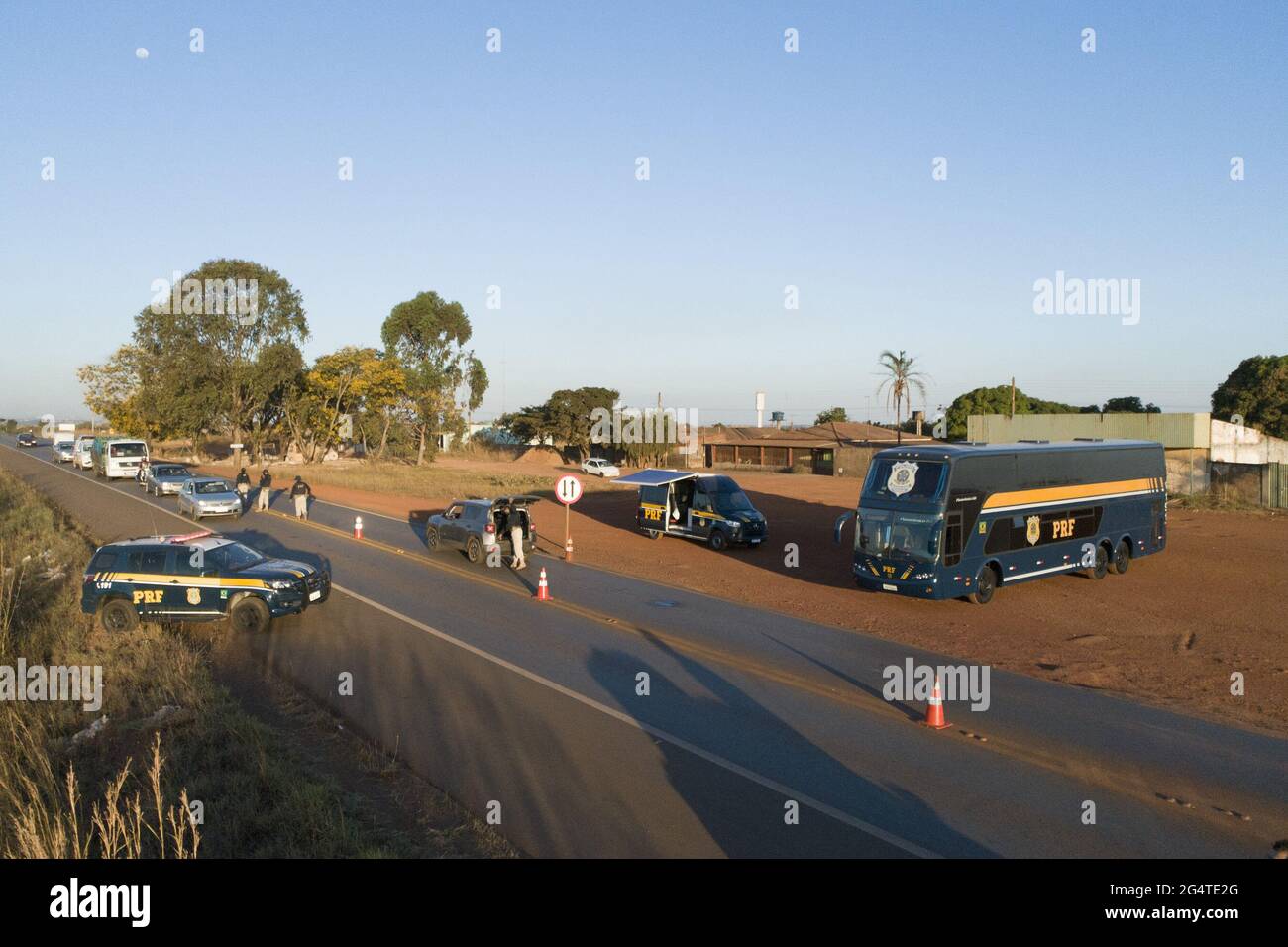 June 22 2021 Cocalzinho De Goias Goias Brasil Int Searches For Serial Killer Lazaro Barbosa Continue In Cocalzinho De Goias June 23 2021 Cocalzinho De Goias Goias Brazil Siege Remains Closed Against