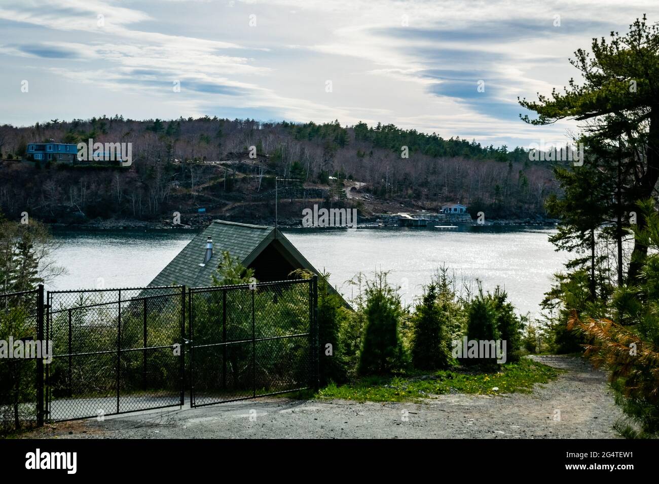 point Pleasant park hiking trails Stock Photo Alamy