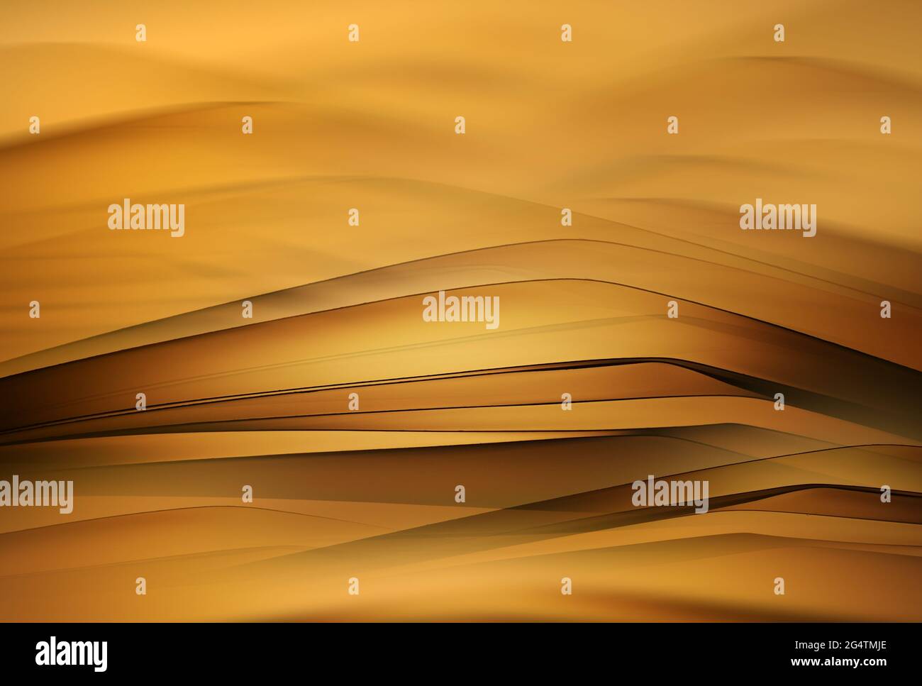 Illustration of an orange abstract background with a wavy pattern Stock ...