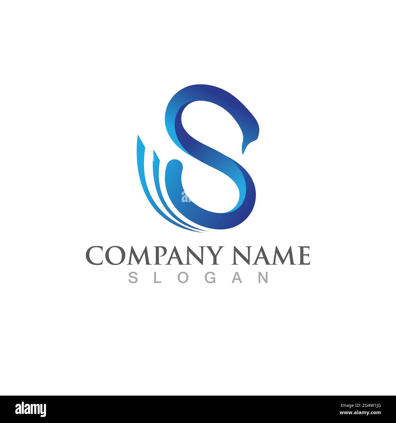 S Business corporate letter logo design vector Stock Vector Image & Art ...