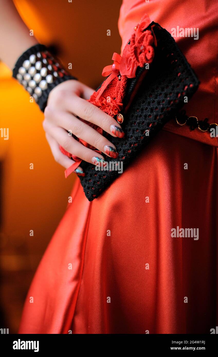 Old woman fancy dress hi-res stock photography and images - Alamy
