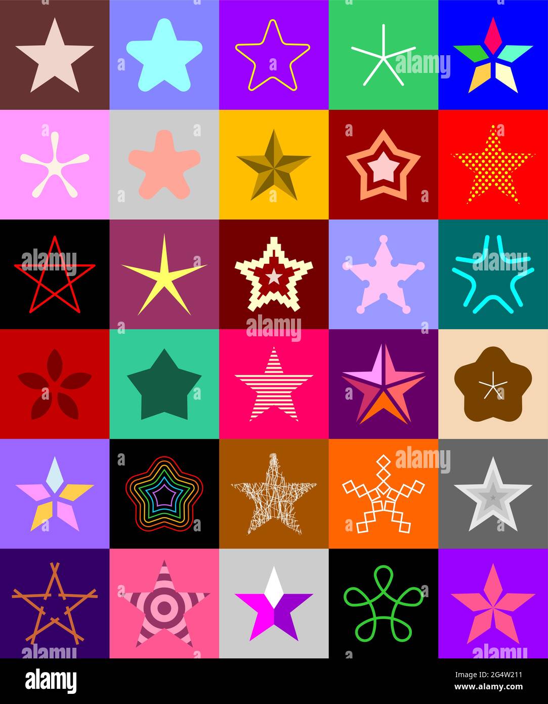 Various tile designs Stock Vector Images - Alamy