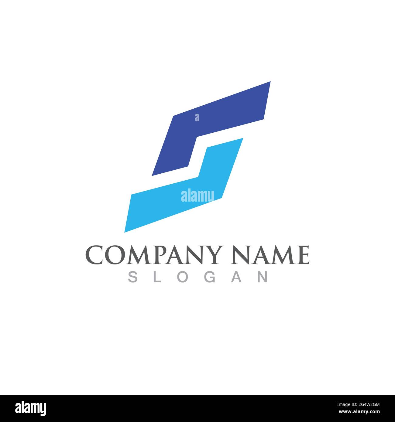 S Business corporate letter logo design vector Stock Vector Image & Art ...