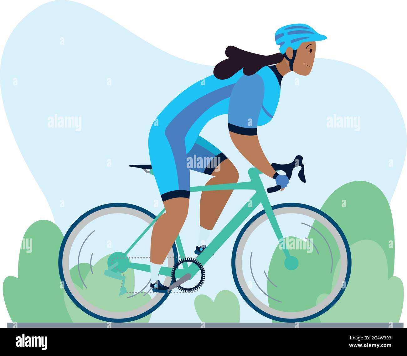 professional cyclist bike