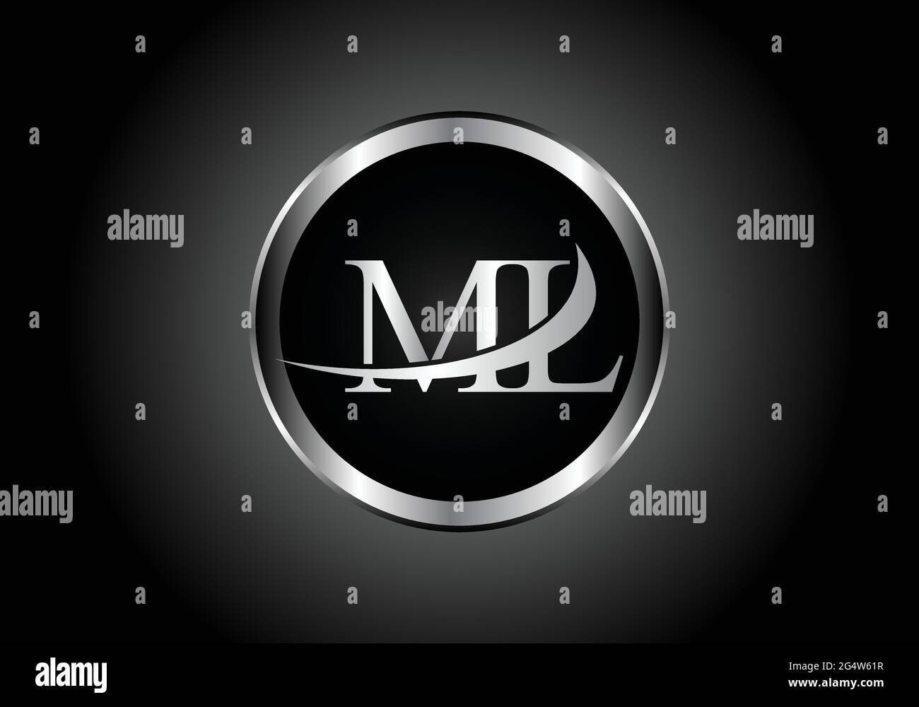 Letter Ml Logo High Resolution Stock Photography And Images Alamy