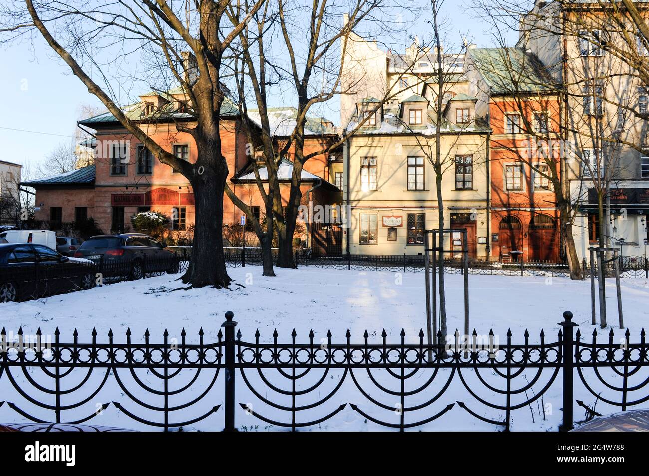 POLAND, Krakow Krakov, jewtown, old jewish quarter / POLEN, Krakau, jüdische Altstadt Stock Photo