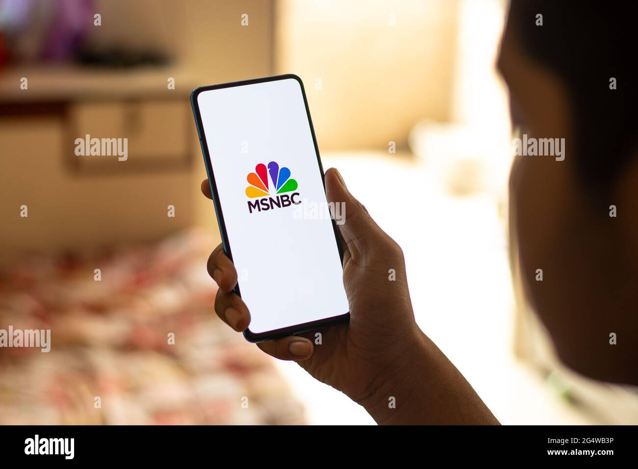 Msnbc logo hi-res stock photography and images - Alamy