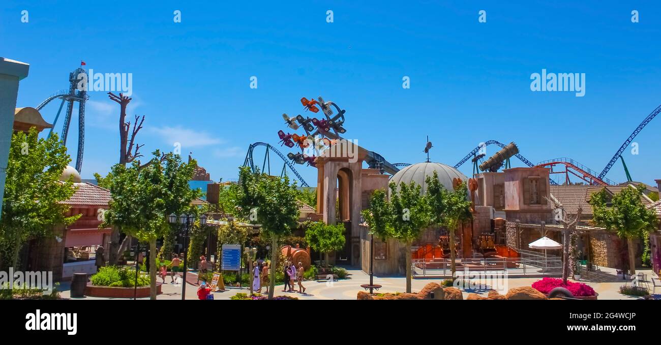 Belek, Antalya, Turkey May 15, 2021 The Land of Legends theme park