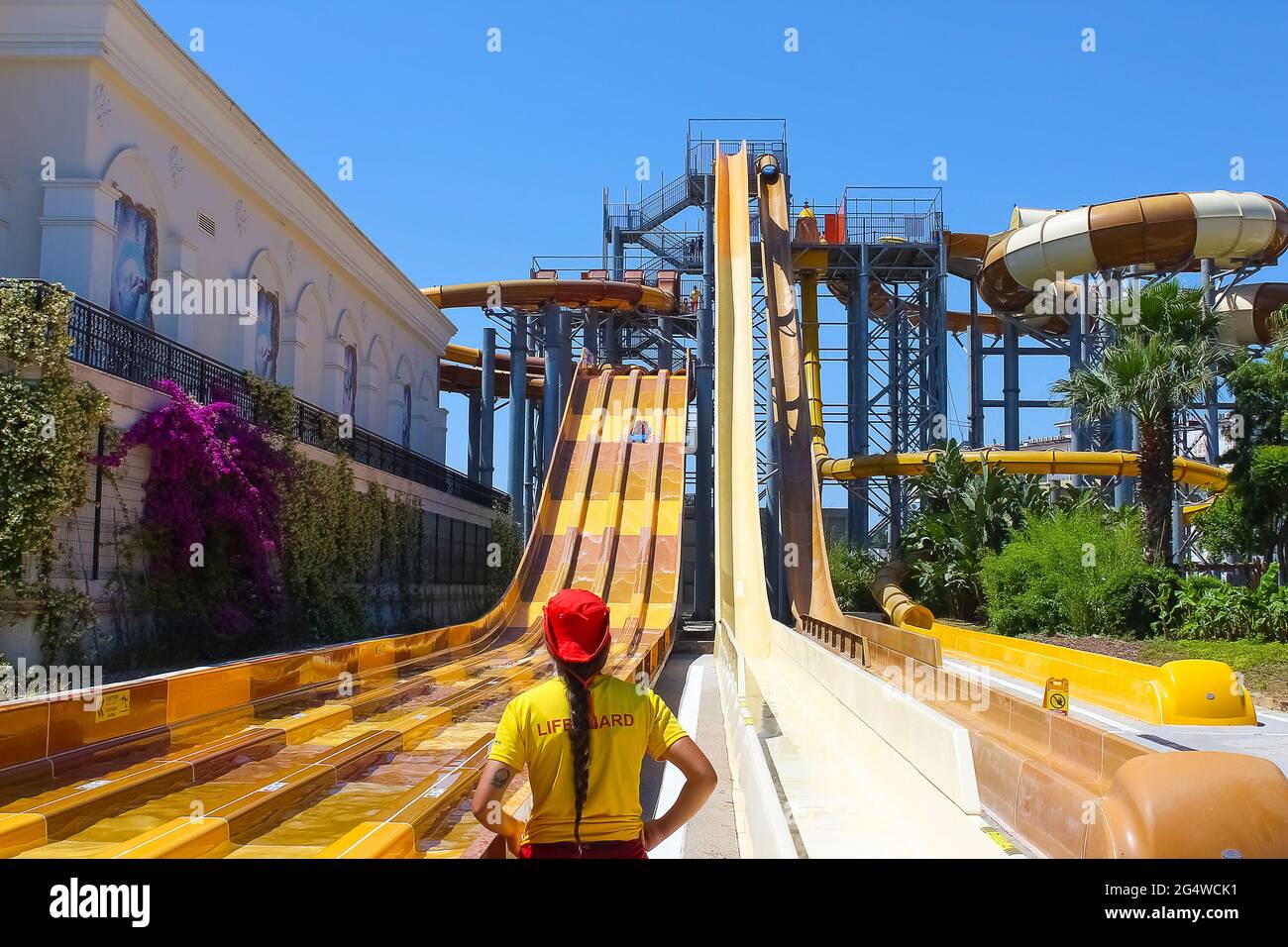 Belek, Antalya, Turkey May 15, 2021 The Land of Legends theme park