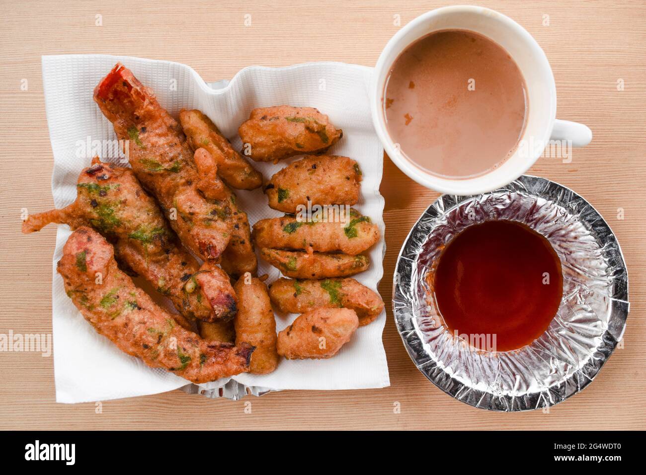 Deep fried corn fritters hires stock photography and images Alamy