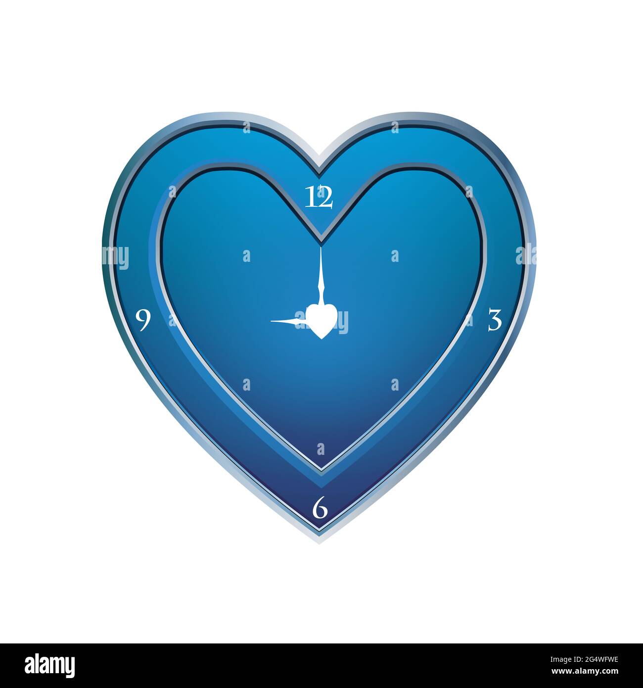 Abstract Heart background Stock Photo