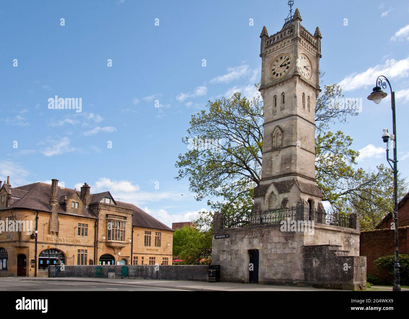 Salisbury clock tower hires stock photography and images Alamy