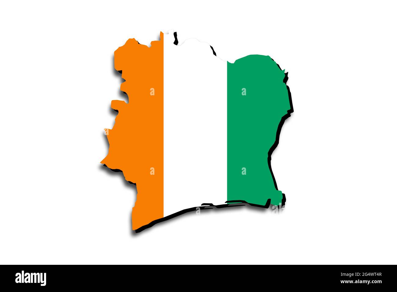 Flag cote d ivoire hi-res stock photography and images - Alamy