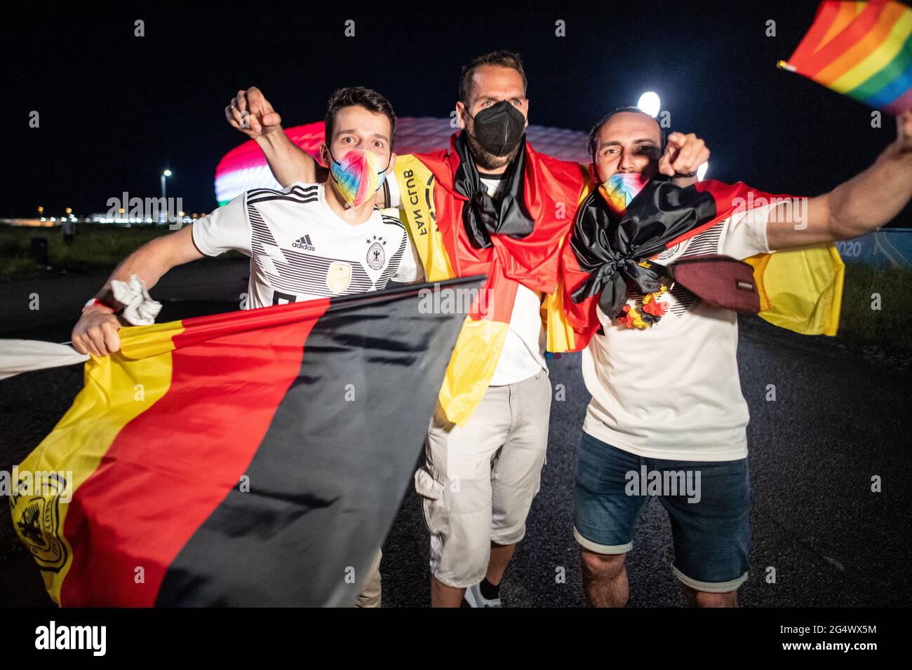 Munich, Germany. 23rd June, 2021. Football European Championship