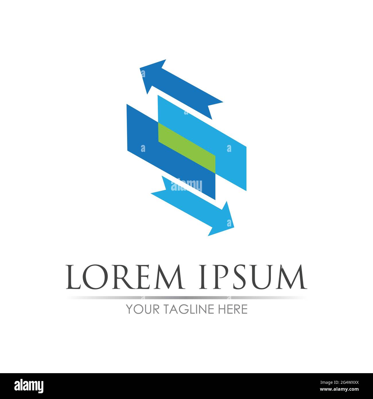 Arrow vector illustration icon Logo Template design Stock Vector Image ...