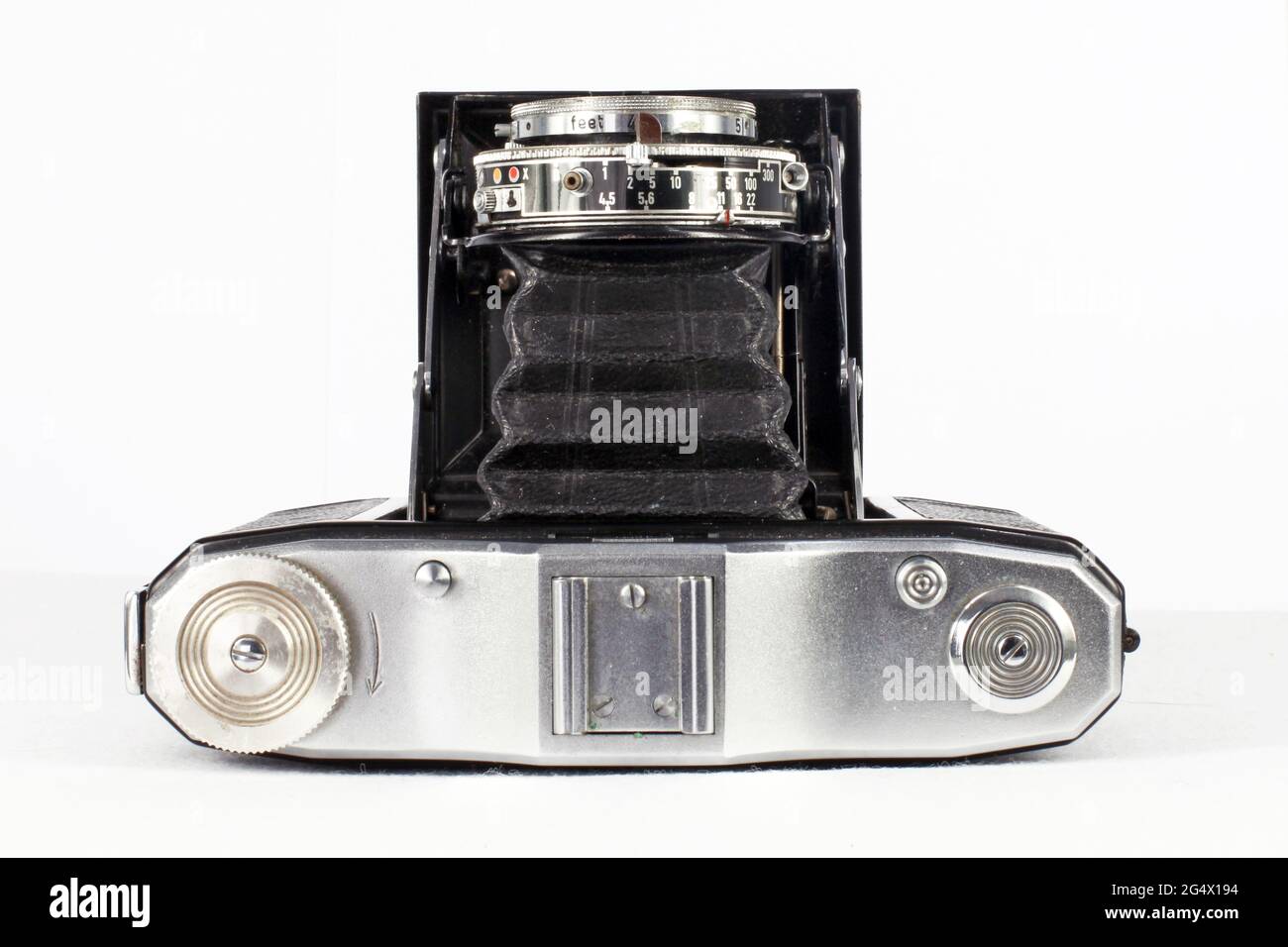 Zeiss Ikon Nettar camera with Novar Anastigmat 75mm f4.5 lens Stock