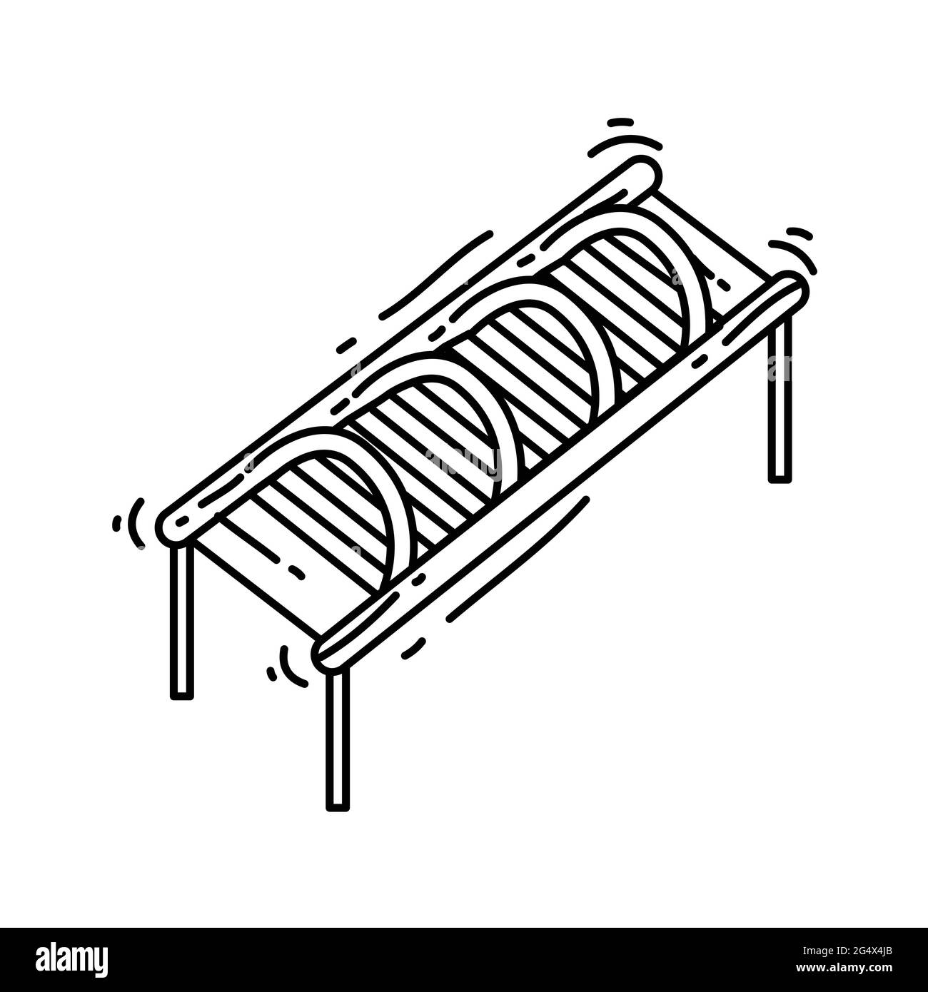 Playground kids roller table,playing,children,kindergarten. hand drawn