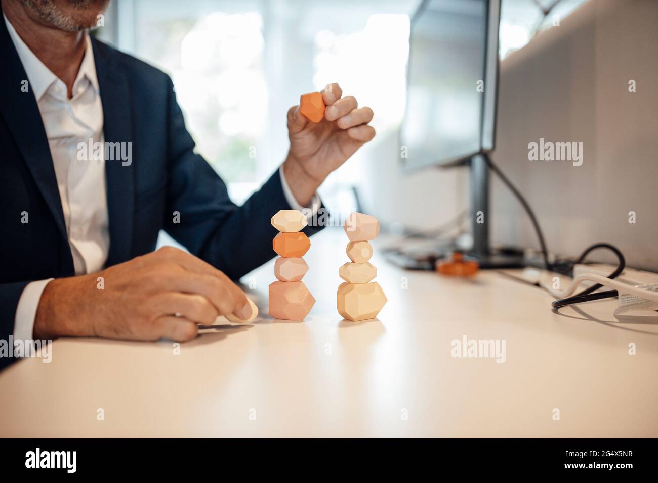 Man Balancing Rocks Balancing rock view in hi-res stock photography and images - Alamy