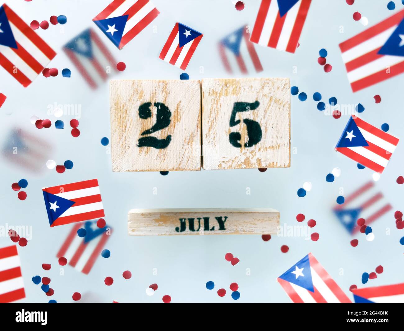 Puerto riko independence day Stock Photo - Alamy