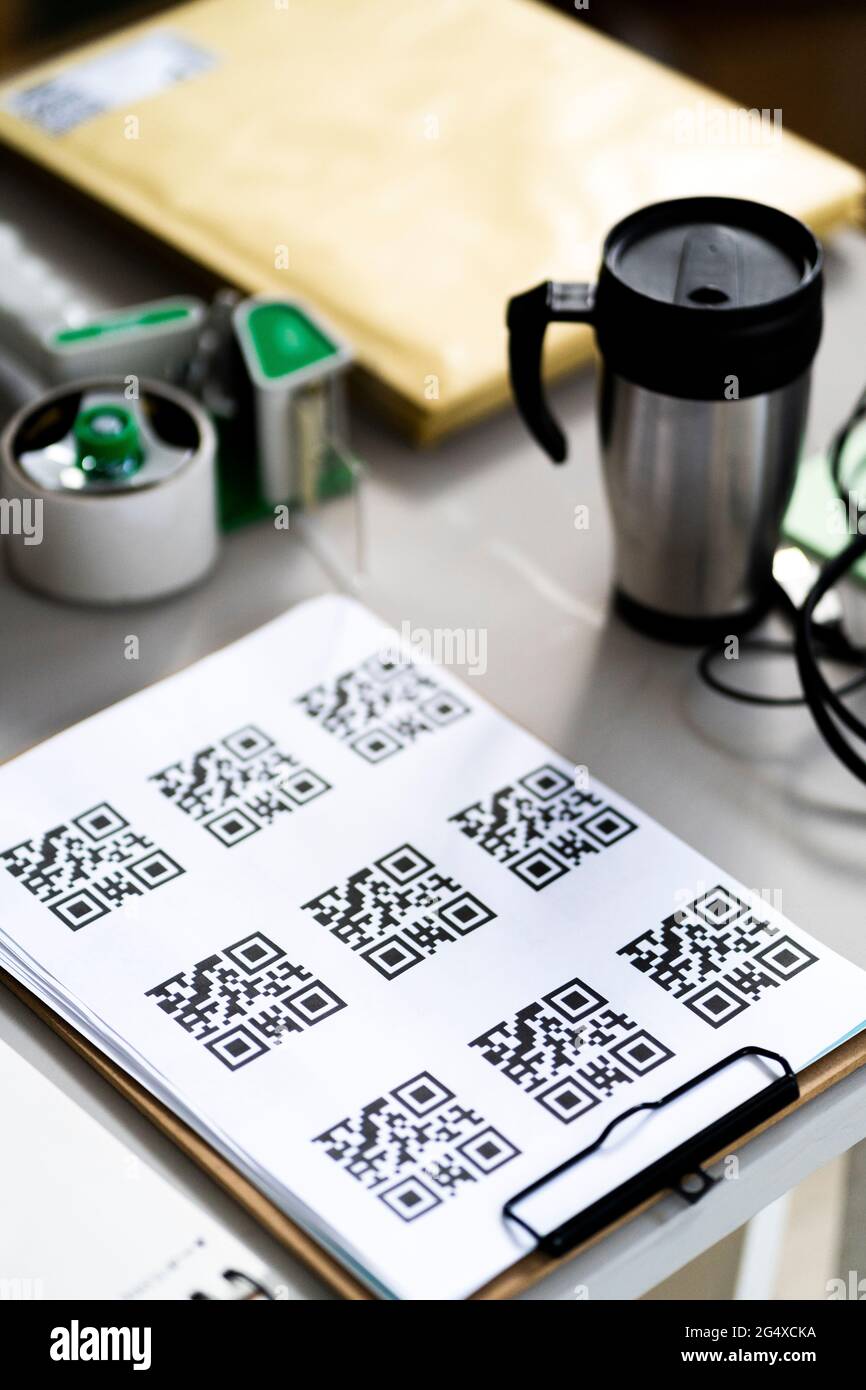 Qr codes coffee hires stock photography and images Alamy
